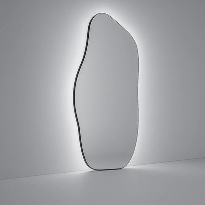 Lopazzi Espejo Orgánico de Cuerpo Entero Grande con LED Touch Cálido/Frío, 115 x 60 cm – Liquidación