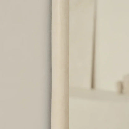 Elis – Espelho de concreto arqueado extra grande, do chão ao teto, 190 cm x 100 cm